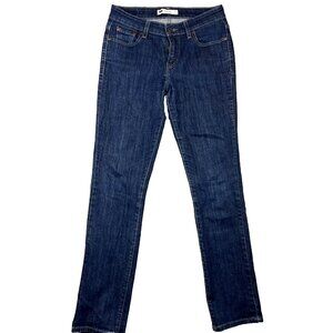 Levi's Classic Mid Rise Skinny Denim Jeans Blue Women Size 6M Stretch